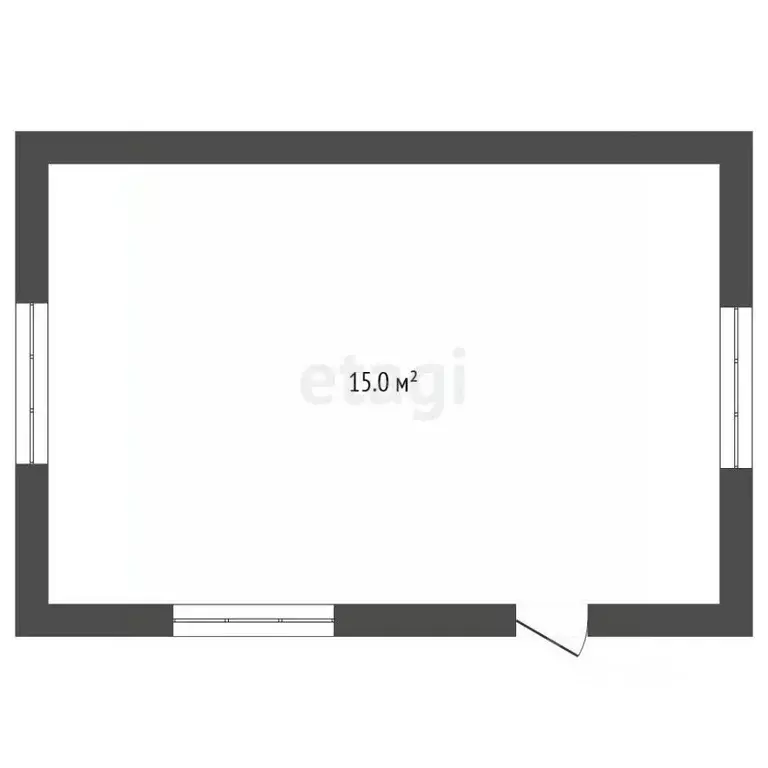Дом в Тюменская область, Тюмень Строитель СНТ, ул. Виктории (16 м) - Фото 1