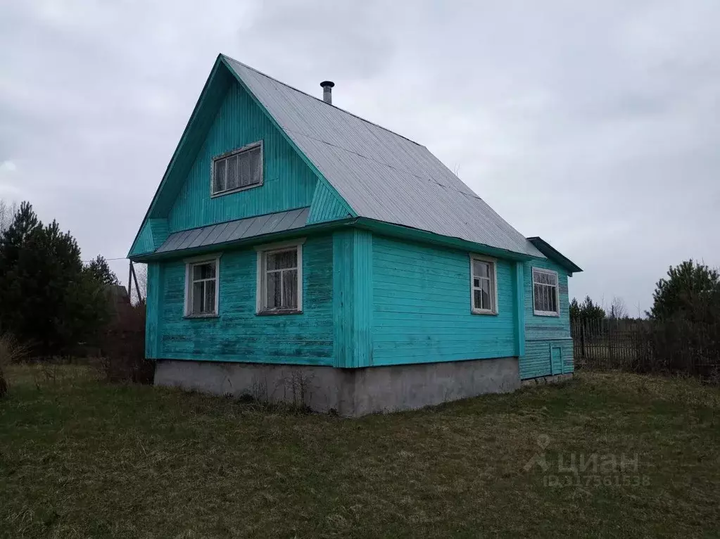 Дом в Вологодская область, с. Устье ул. Овражная (60 м) - Фото 0