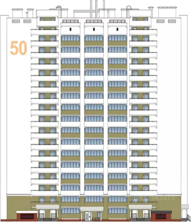 3-к кв. Орловская область, Орел ул. Бурова, 50 (83.08 м) - Фото 0