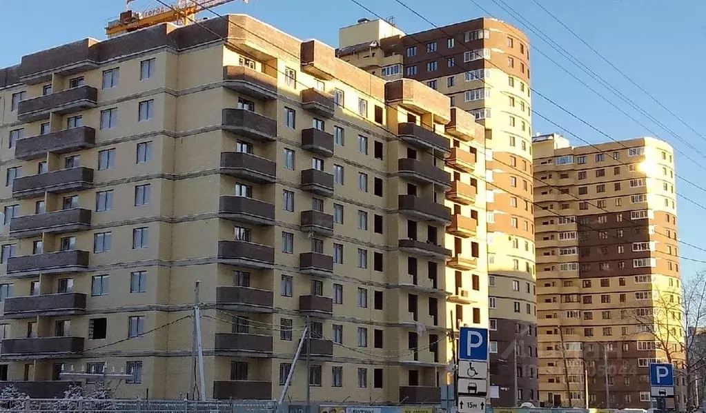 2-к кв. Архангельская область, Архангельск ул. Гайдара, 57к2 (58.4 м) - Фото 1