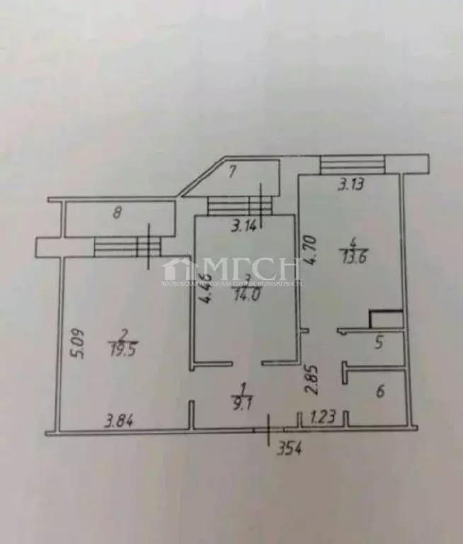 Продается 2-комнатная квартира - Фото 1