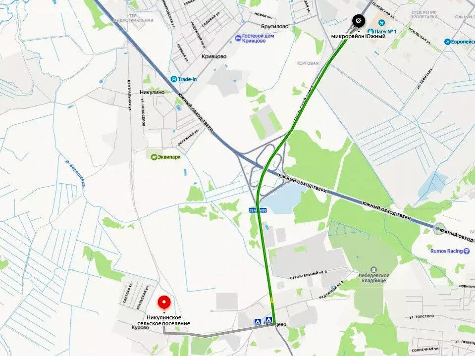 Участок в Тверская область, Калининский муниципальный округ, деревня ... - Фото 2