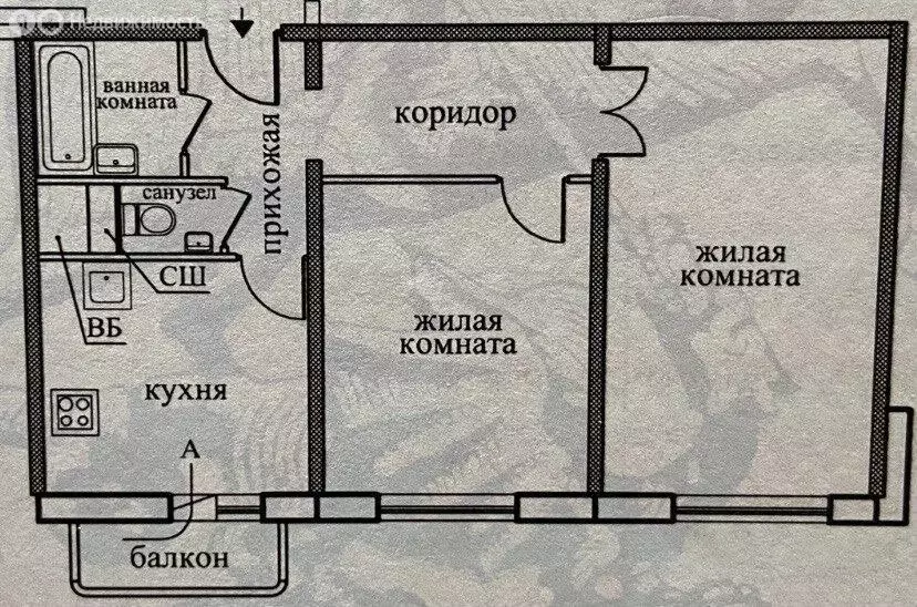 2-комнатная квартира: Москва, улица Молодцова, 15к2 (58 м) - Фото 1