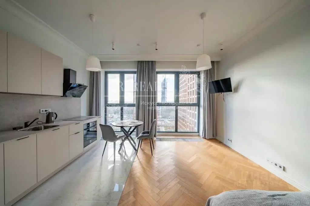 Студия Москва Шелепихинская наб., 40к3 (32.5 м) - Фото 1