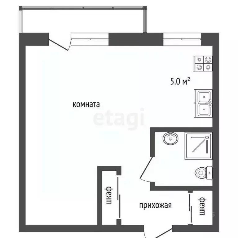 1-к кв. Москва ул. Винокурова, 26К1 (32.1 м) - Фото 1