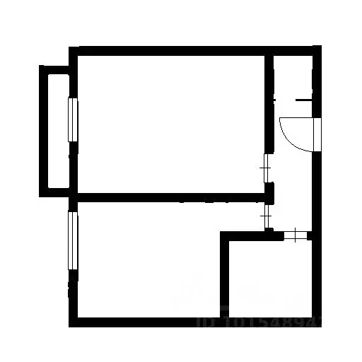 1-к кв. Новосибирская область, Новосибирск ул. Петухова, 99/2 (40.4 м) - Фото 2