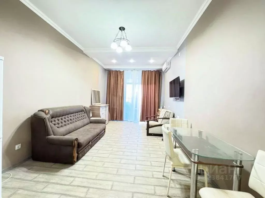 1-к кв. Крым, Алушта муниципальный округ, пос. Семидворье ул. ... - Фото 1