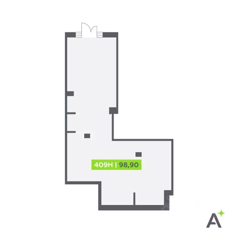 Торговая площадь в Санкт-Петербург ул. Среднерогатская, 11к2 (99 м) - Фото 1