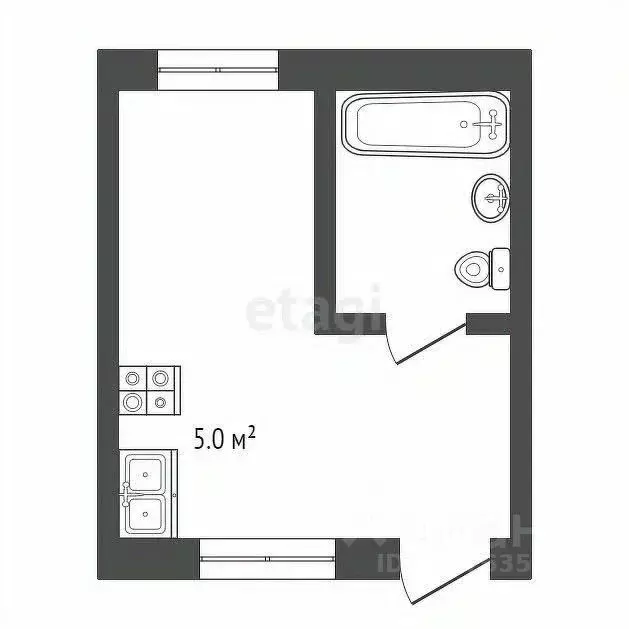 Студия Краснодарский край, Анапа муниципальный округ, с. Сукко ул. ... - Фото 2