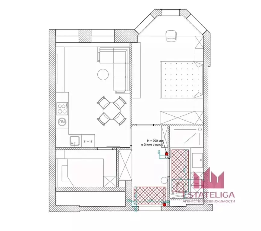 2-к кв. Москва просп. Вернадского, 80 (50.0 м) - Фото 2