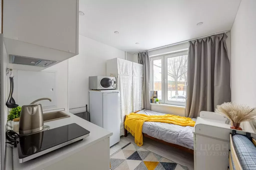 Студия Москва Профсоюзная ул., 118К1 (18.0 м) - Фото 1