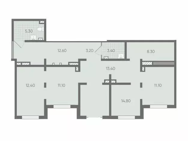Офис (95.6 м) - Фото 1