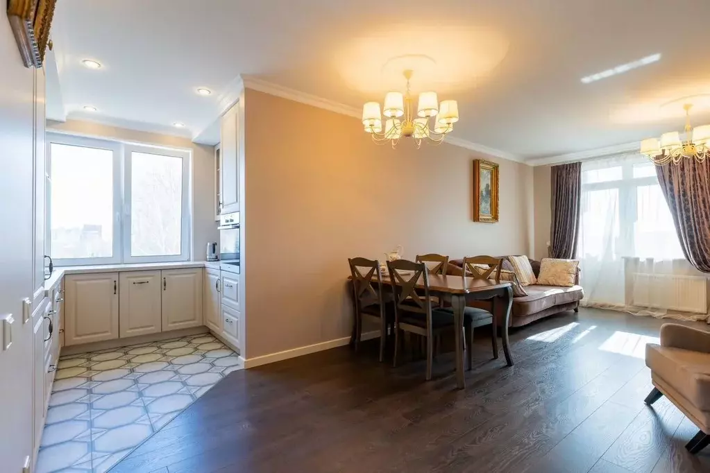 3-к кв. Санкт-Петербург просп. Маршала Блюхера, 8к1 (69.0 м) - Фото 1