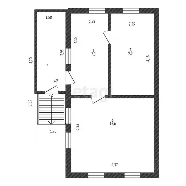 Дом в Белгородская область, Белгород Железнодорожная ул., 63 (41 м) - Фото 0