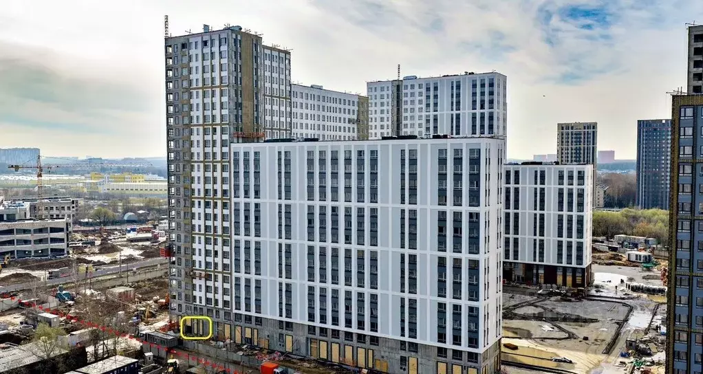 Помещение свободного назначения в Москва 2-й этап тер., Лучи жилой ... - Фото 2