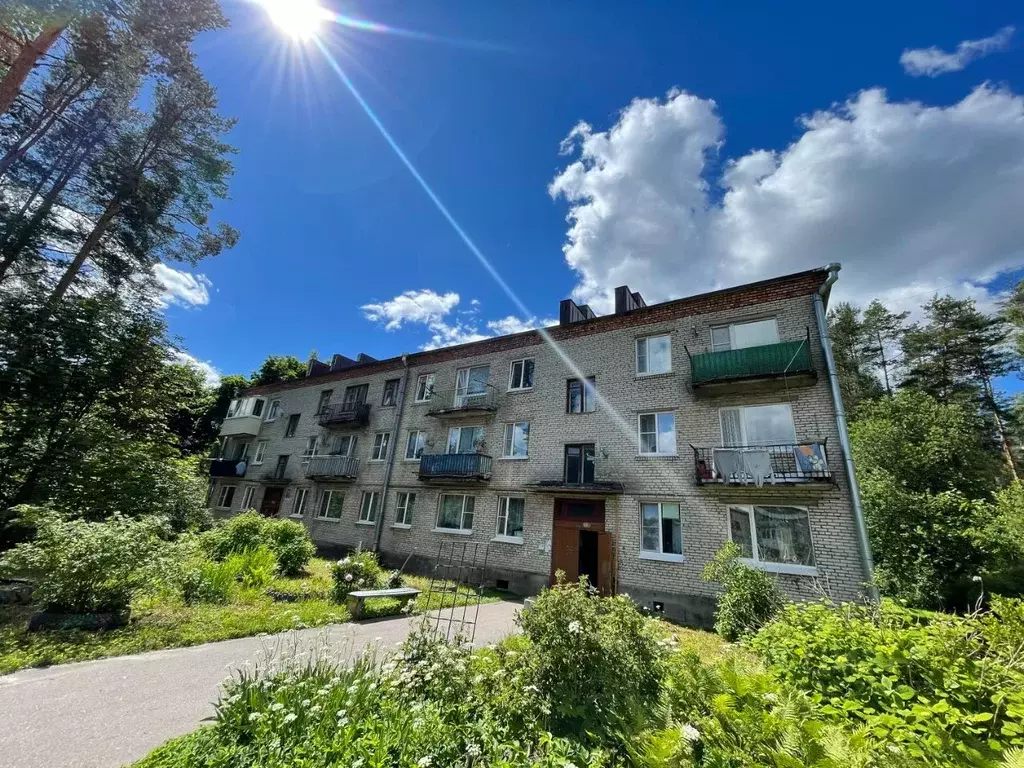 2-к кв. Ленинградская область, Выборгский район, Полянское с/пос, пос. ... - Фото 2