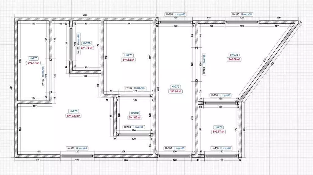 2-к кв. Ингушетия, Магас просп. Идриса Зязикова (120.0 м) - Фото 2