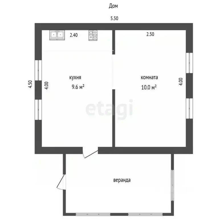 Дом в Тюменская область, Тюменский муниципальный округ, Заря СНТ ул. ... - Фото 2