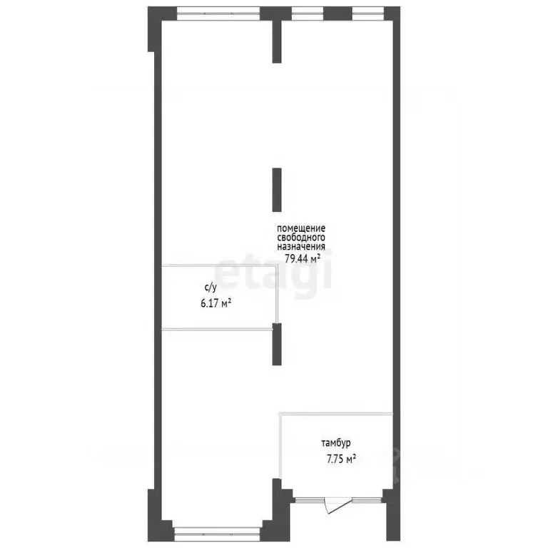 Помещение свободного назначения в Тюменская область, Тюмень ул. Павла ... - Фото 2