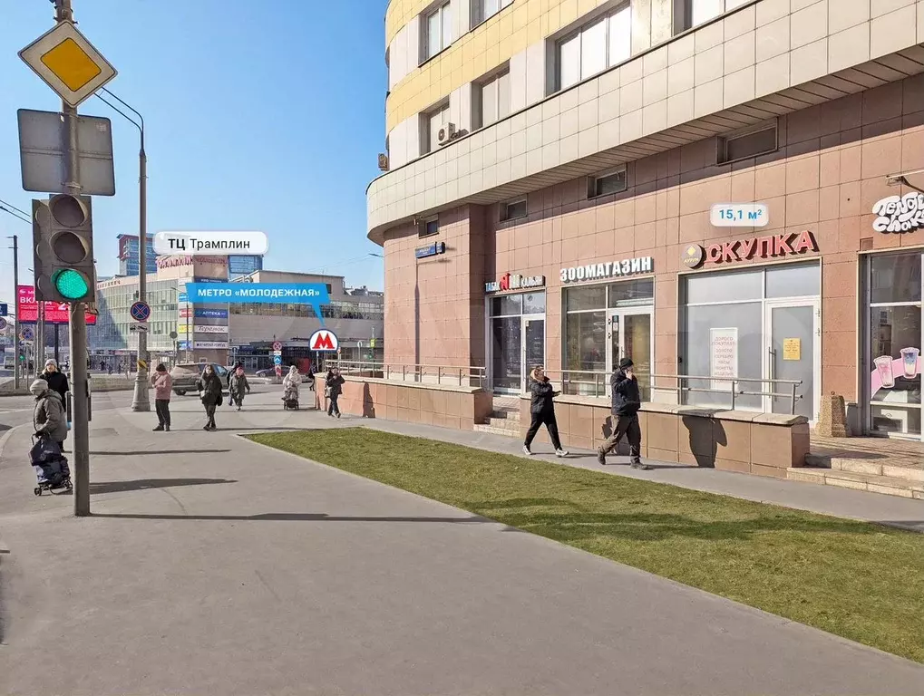 Габ на трафике, 15,1 м2 - Фото 1