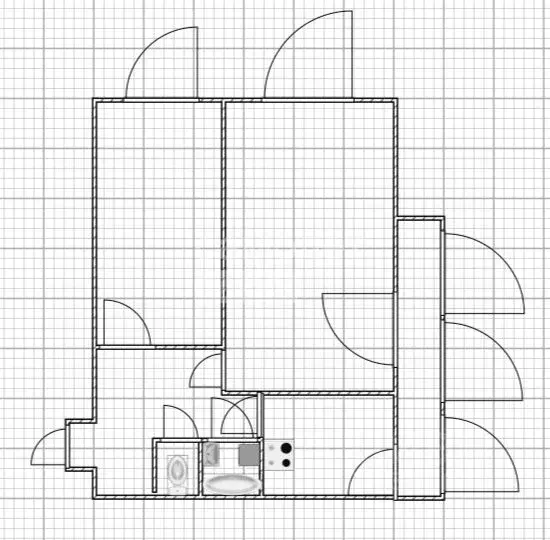 2-к кв. Ульяновская область, Ульяновск Кузоватовская ул., 36 (44.3 м) - Фото 2