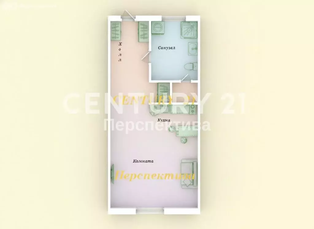 Квартира-студия: Балашиха, улица Романычева, 4 (19.5 м) - Фото 1