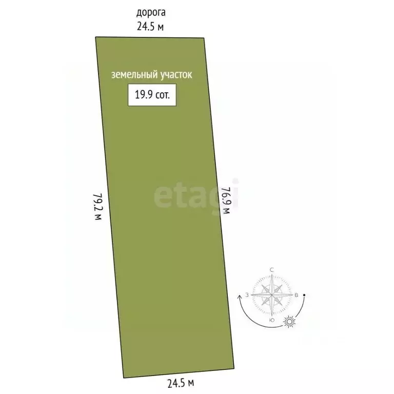 Участок в Костромская область, Кострома  (19.85 сот.) - Фото 2