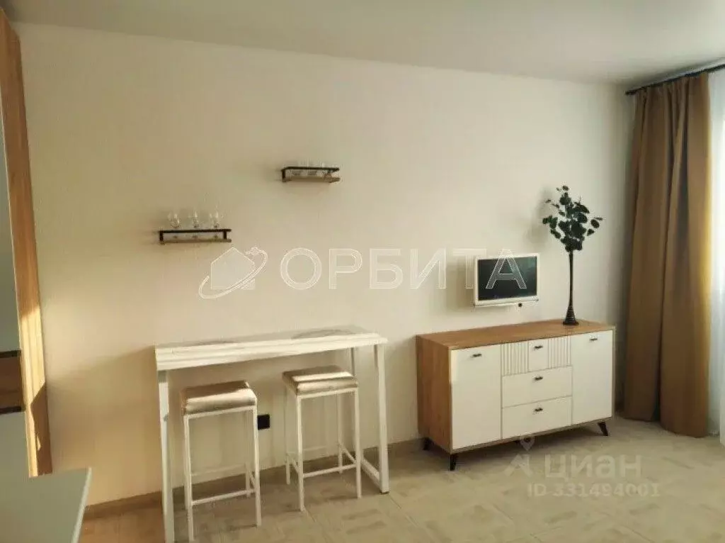 Студия Тюменская область, Тюмень ул. Пермякова, 79 (30.6 м) - Фото 2