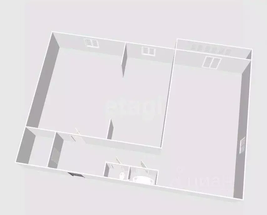 2-к кв. Сахалинская область, Анивский городской округ, с. Новотроицкое ... - Фото 2