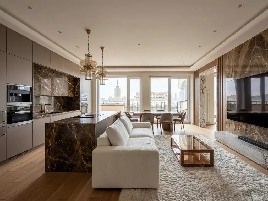 4-к кв. Москва ул. Шаболовка, 23к3 (234.0 м) - Фото 1