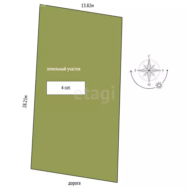 Участок в Елабуга, Карьерная улица (4 м) - Фото 1