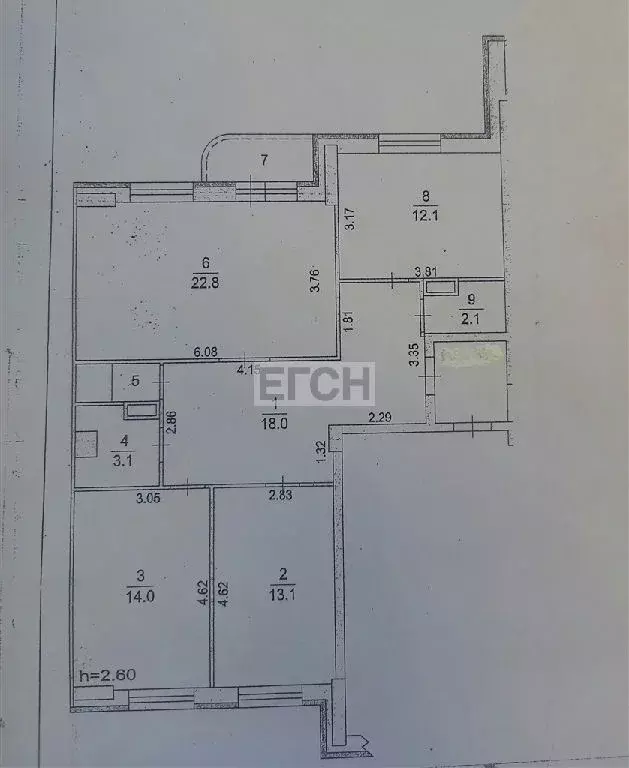 Продается 3-комнатная квартира - Фото 1