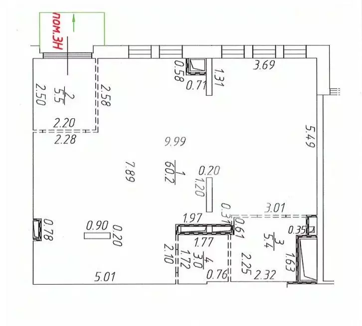 Помещение свободного назначения в Московская область, Ленинский ... - Фото 2