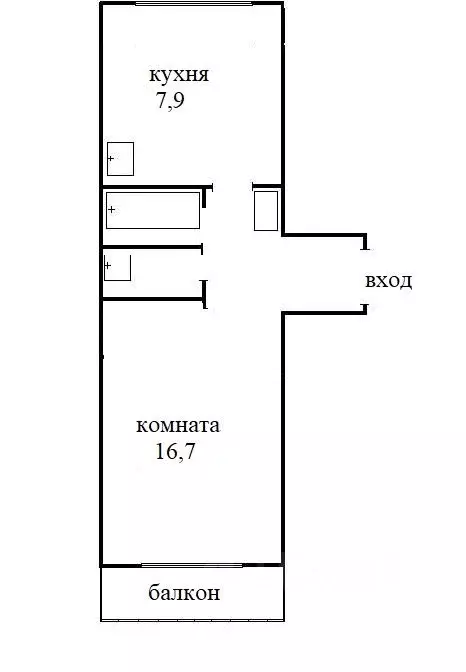 1-к кв. Красноярский край, Красноярск ул. Алеши Тимошенкова, 80 (31.9 ... - Фото 1