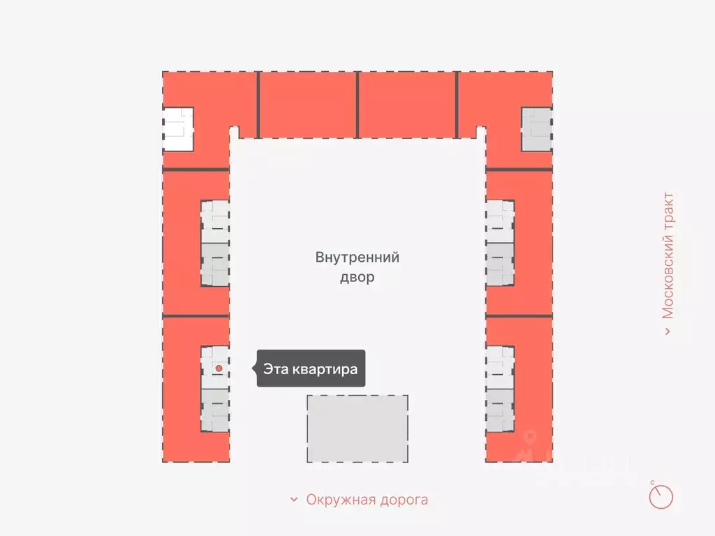 2-к кв. Тюменская область, Тюмень Кремлевская ул., 95 (52.5 м) - Фото 1