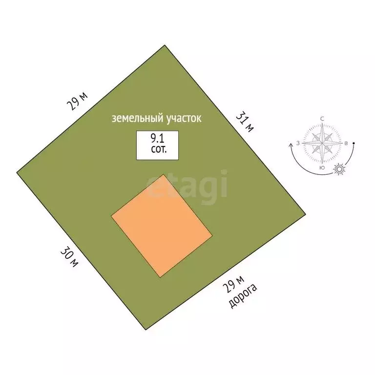 Дом в Заводоуковск, 2-й Солнечный переулок (97 м) - Фото 2