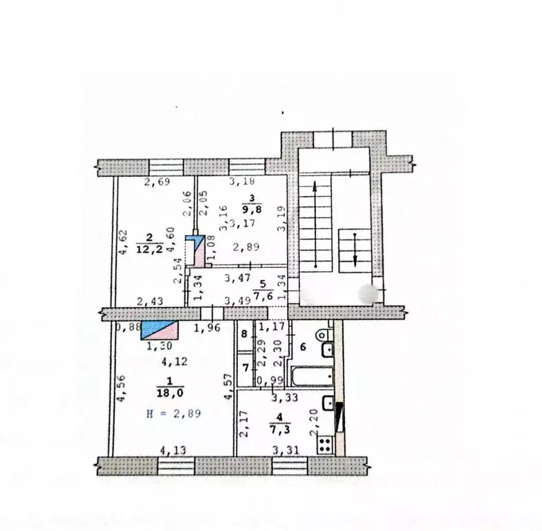 3-к кв. Свердловская область, Екатеринбург ул. Коуровская, 12 (59.5 м) - Фото 1