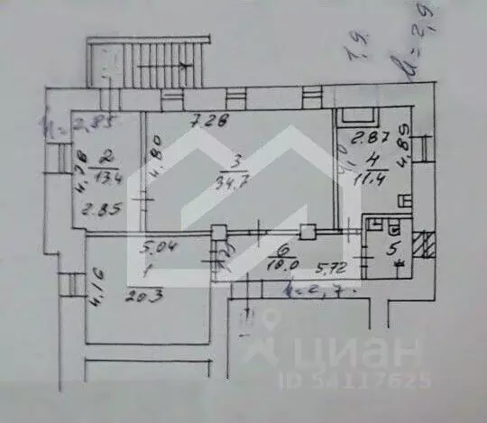 Торговая площадь в Москва Студенческая ул., 31 (94 м) - Фото 2