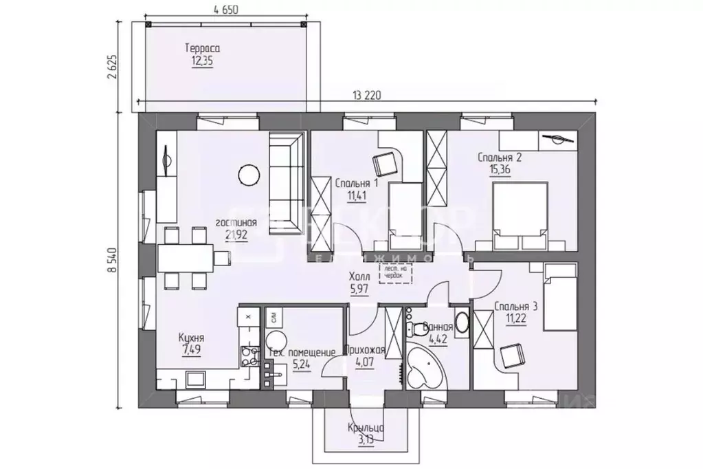 Дом в Ивановская область, Ивановский район, Беляницкое с/пос, д. ... - Фото 2