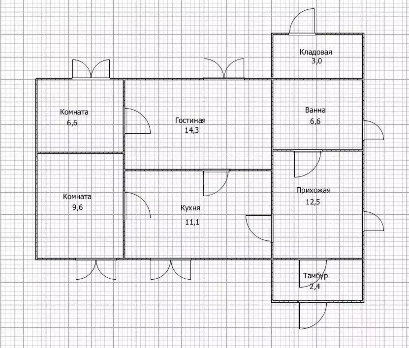 Дом в Оренбургская область, Соль-Илецк ул. Гонтаренко (87 м) - Фото 2