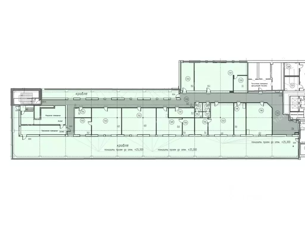 Офис в Санкт-Петербург Левашовский просп., 12 (294 м) - Фото 2