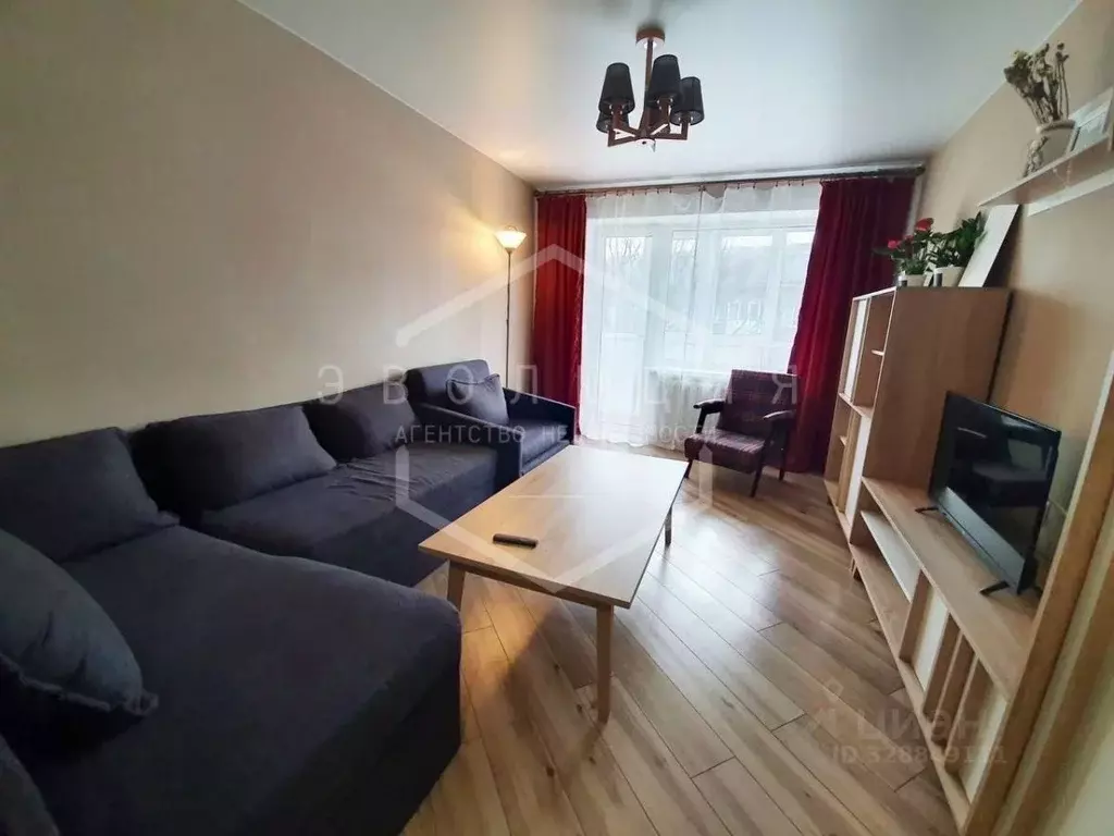 2-к кв. Калининградская область, Калининград Северный пер., 9 (44.6 м) - Фото 1