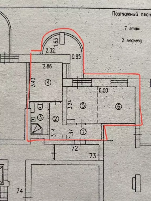 2-к кв. Пермский край, Пермь Петропавловская ул., 123 (41.2 м) - Фото 2