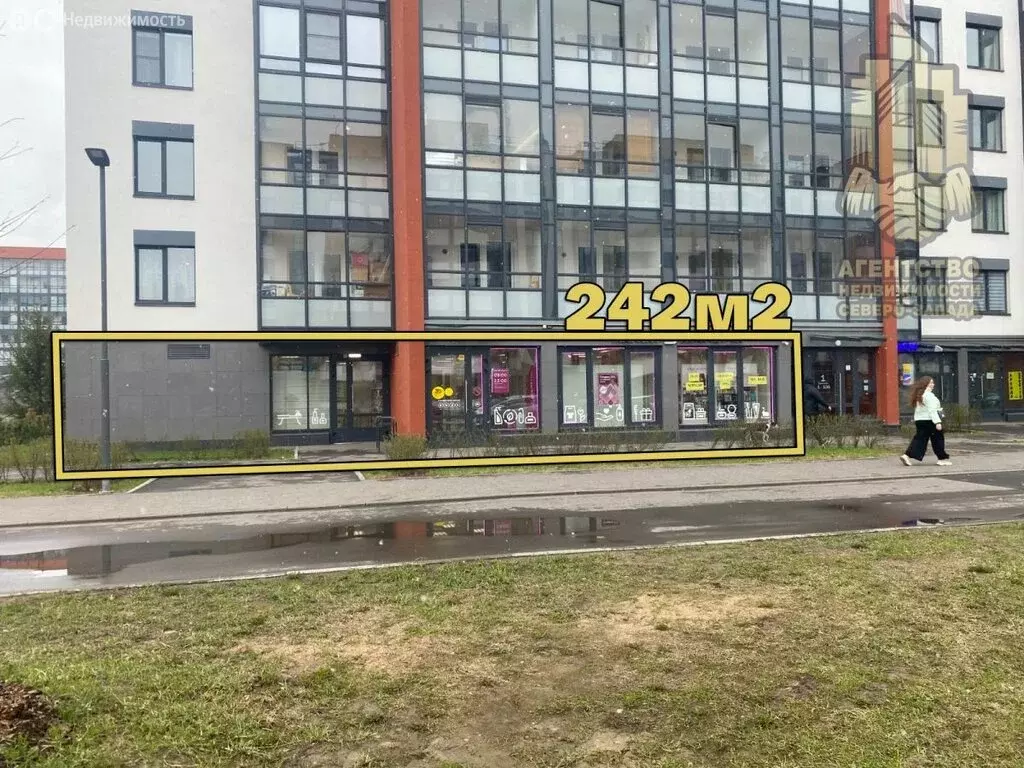 Помещение свободного назначения (242 м) - Фото 1