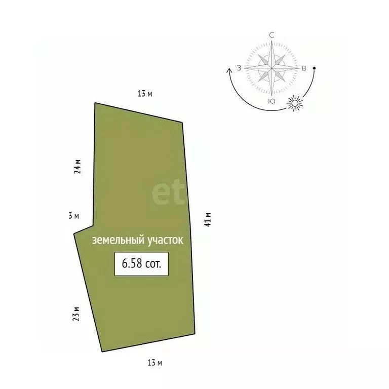 Дом в Красноярский край, с. Сухобузимское ул. Советская, 4 (36 м) - Фото 1