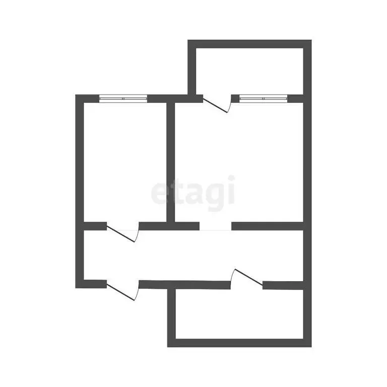 1-комнатная квартира: Иркутск, улица Сурнова, 30/3 (40.4 м) - Фото 1