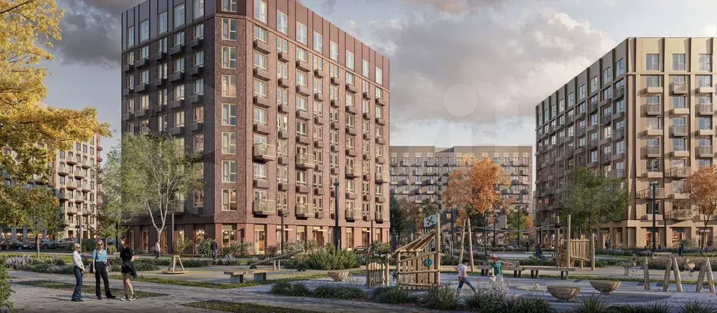 Квартира-студия, 21,1 м, 4/9 эт. - Фото 1