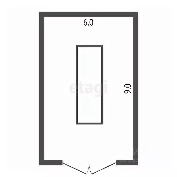 Гараж в Красноярский край, Сосновоборск просп. Мира, 1 (54 м) - Фото 2