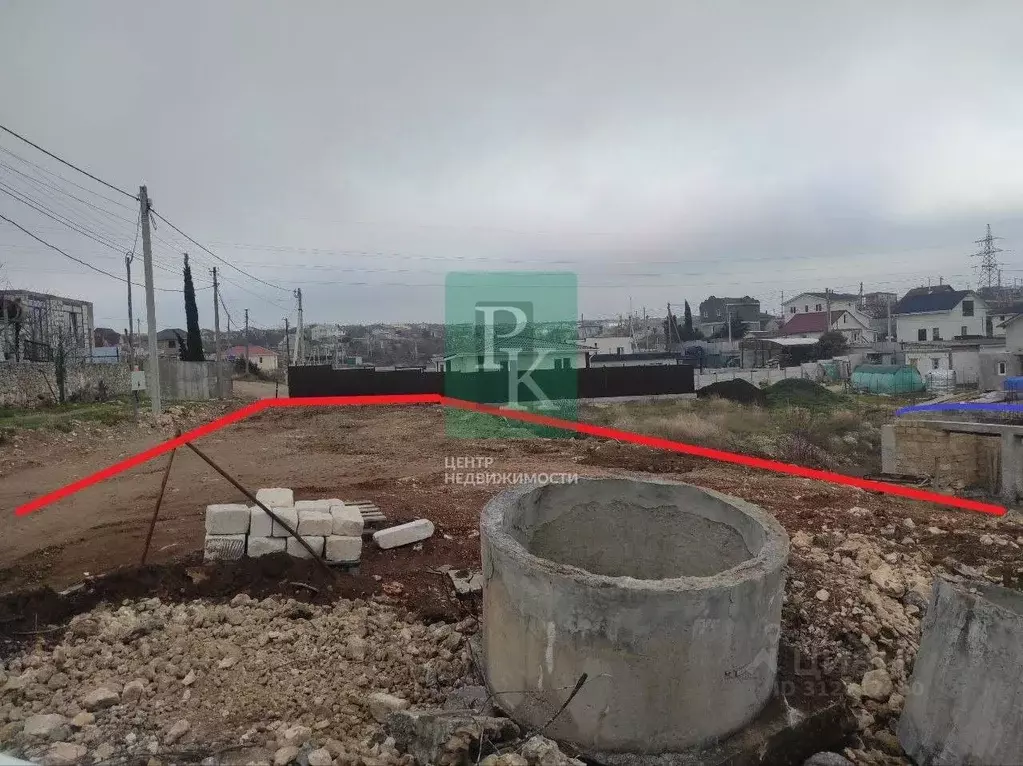 Участок в Севастополь Троллейбусник-2 садоводческое товарищество, 1к7 ... - Фото 0