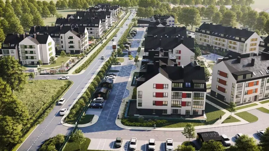 2-к кв. Калининградская область, Гурьевский муниципальный округ, пос. ... - Фото 2